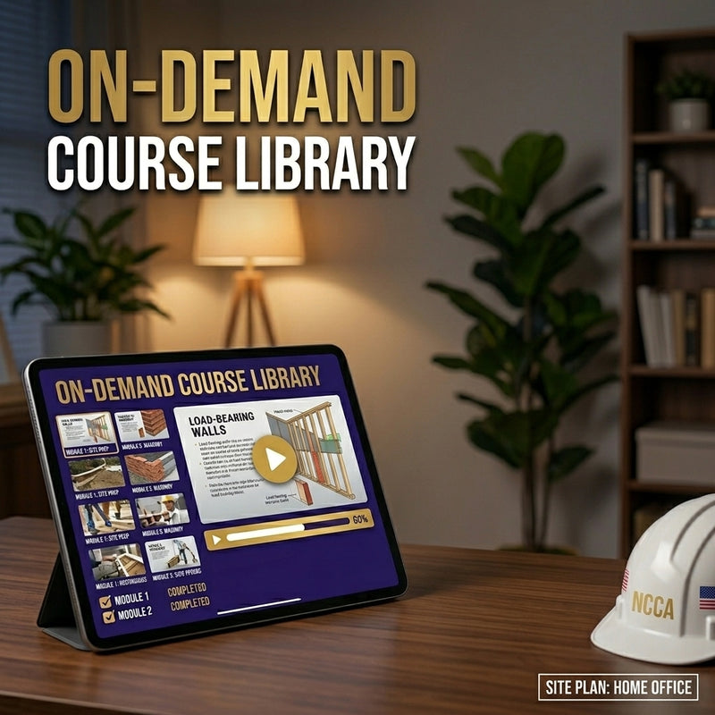 NC General Contractors License On-Demand Course Library