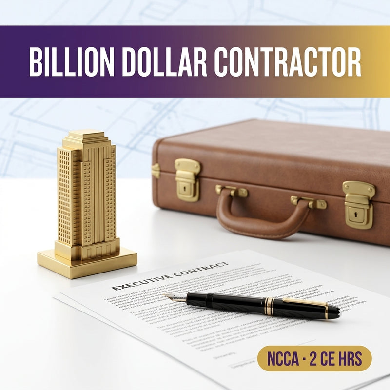 The Billion Dollar Contractor | NCCA