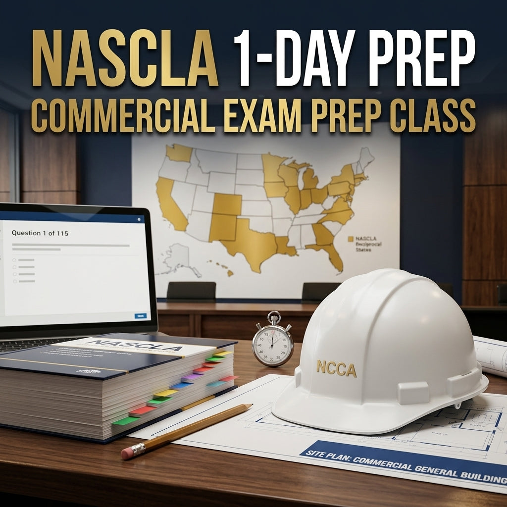 NASCLA 1-Day Commercial Exam Prep Class — NCCA