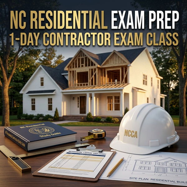 NC Residential Contractor Exam Prep