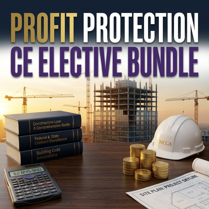 Profit Protection CE Elective Bundle — NC Contractor CE