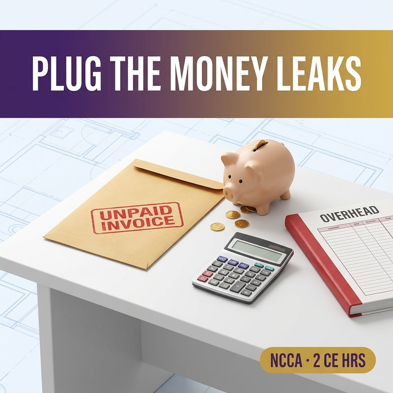 Stop Working for Free — Plug the Money Leaks | NCCA
